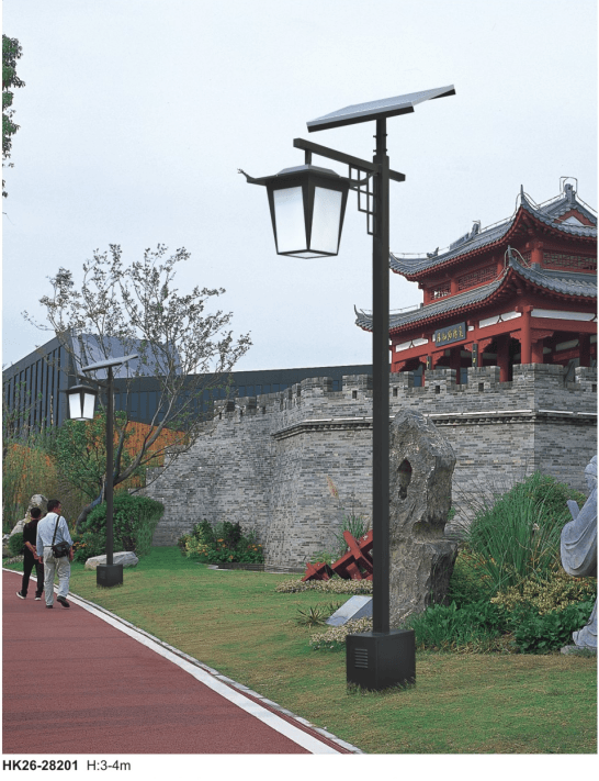 led太陽(yáng)能庭院燈